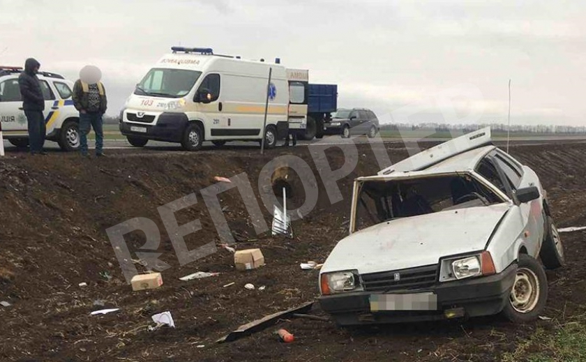 В аварии под Запорожьем погиб 52-лений водитель