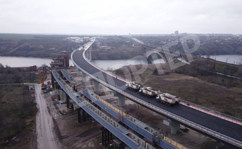 Завтра, 24 декабря, открывают запорожский мост