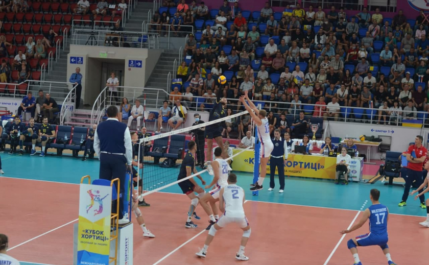 Сборная Украины по волейболу выиграла «Кубок Хортицы»