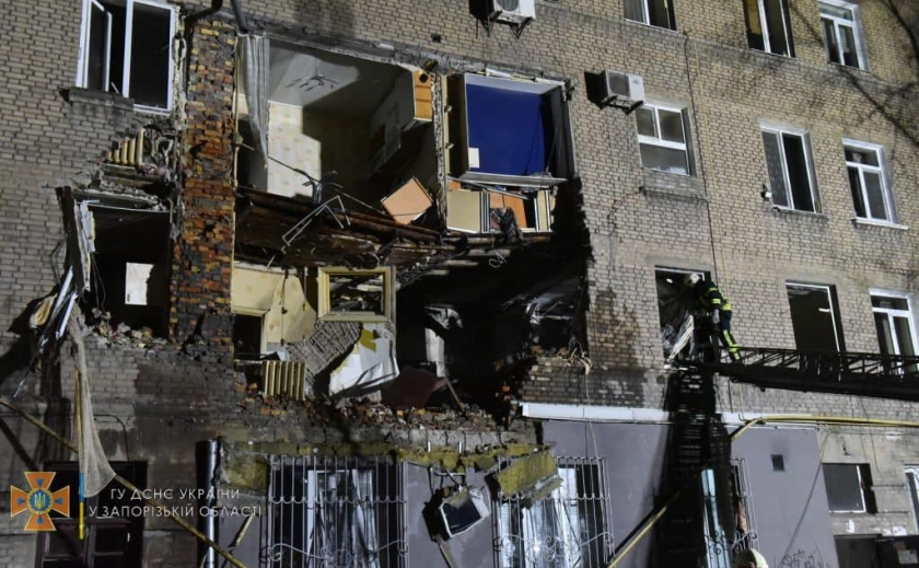 В Запорожье произошел взрыв в жилом доме: есть погибший и пострадавшие