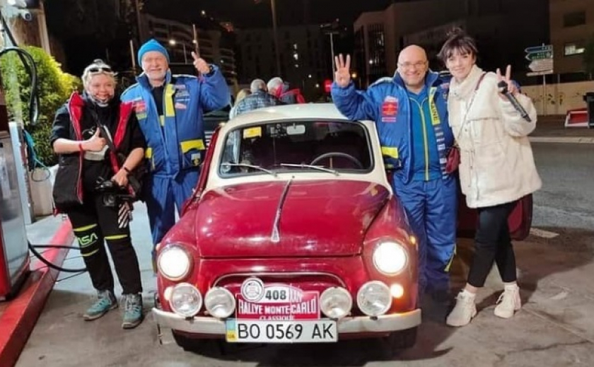 Запорожский экипаж финишировал на Rallye Monte-Carlo Classic