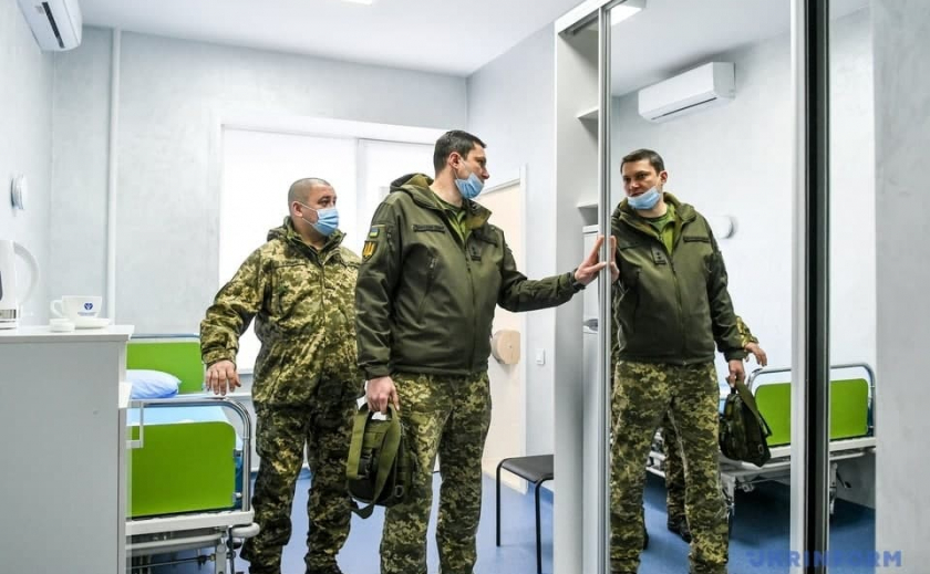 В Запорожской областной больнице реконструировали госпитальное отделение для участников боевых действий