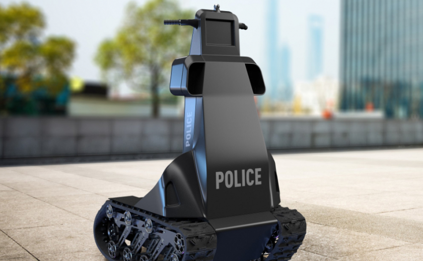 Антивирус. Робокоп запорожских технологов поможет полиции и спасателям