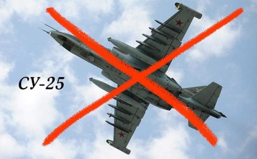 Боец Национальной гвардии уничтожил боевой штурмовик Су-25 в Запорожской области