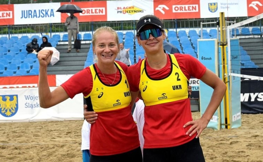 Валентина Давидова з Запоріжжя виграла турнір з пляжного волейболу в Польщі