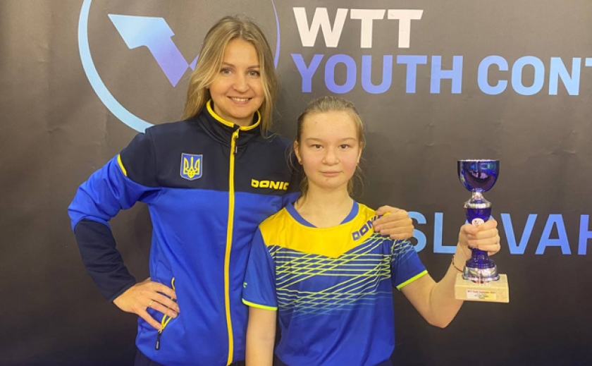 Юна тенісистка Ірина Ячменьова з Запоріжжя отримала «срібло» на юнацькому Контендері в Словаччині