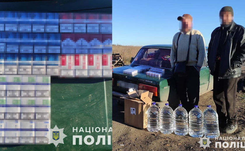 Віз на прифронтову територію контрафактний спирт та безакцизні цигарки: Поліцейські затримали комерсанта з Гуляйполя