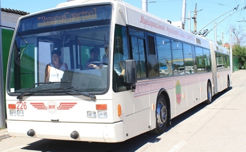 У Запоріжжі замість тролейбусного маршруту працюватиме додатковий автобусний маршрут