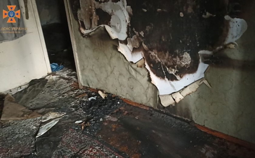В Запоріжжі на пожежі в багатоповерхівці загинув 53-річний власник квартири