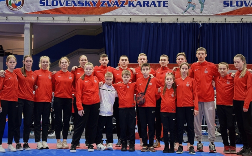 Три каратисти з Запоріжжя стали призерами турніру в Словакії