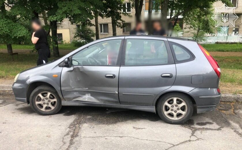 У Запоріжжі п'яний водій втік з місця ДТП