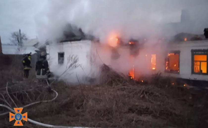 У Пологівському районі під час пожежі загинув чоловік
