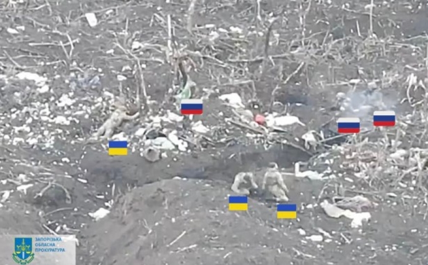 Розпочато розслідування за фактом розстрілу окупантами українських військовополонених поблизу Роботиного на Запоріжжі