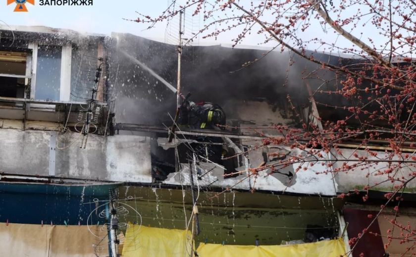У Запоріжжі під час пожежі із задимлених приміщень евакуювали четверо людей