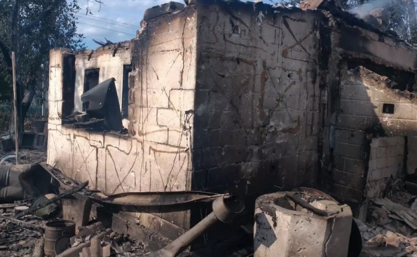 У Запорізькому районі згорів будинок