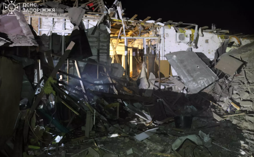 Внаслідок масованих авіаударів по Запоріжжю 7 людей отримали травми