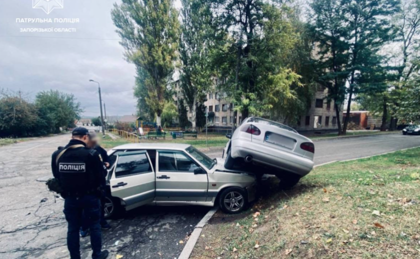 На вулиці Абрагама Коопа у Запоріжжі зіткнулися Daewoo та ВАЗ: подробиці