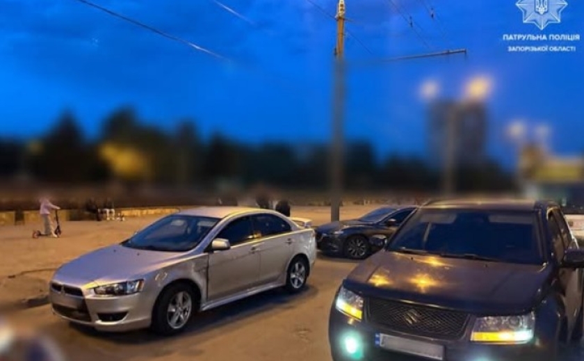 У Запоріжжі у одного з водіїв після ДТП виявили ознаки алкогольного сп’яніння