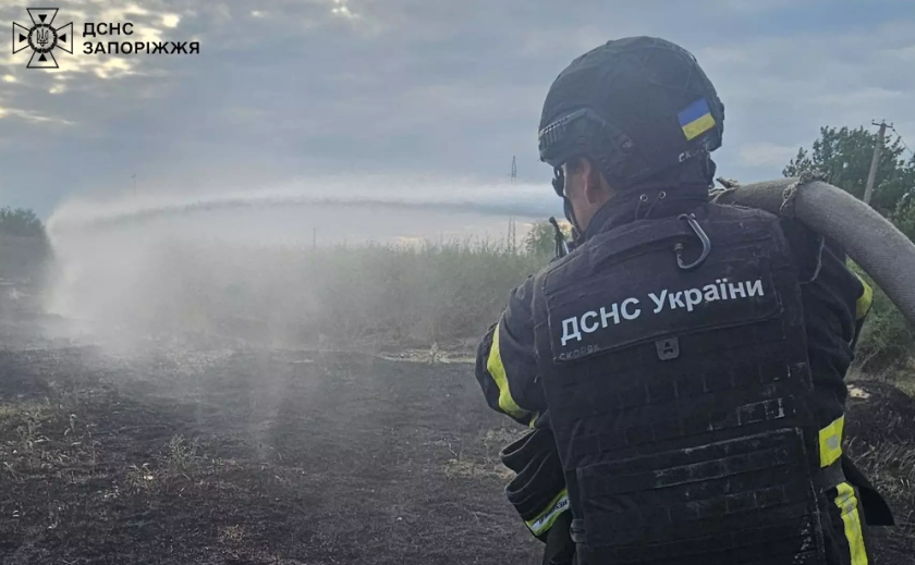 За минулу добу на території Запорізької області рятувальники ліквідували 15 пожеж в екосистемах За минулу добу на території Запорізької області рятувальники ліквідували 15 пожеж в екосистемах
