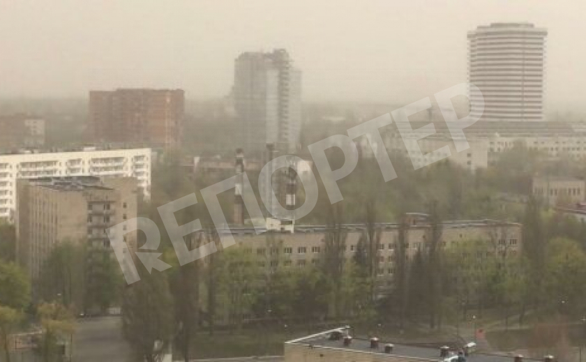 SOS! Запорожскую область накрыло пылью