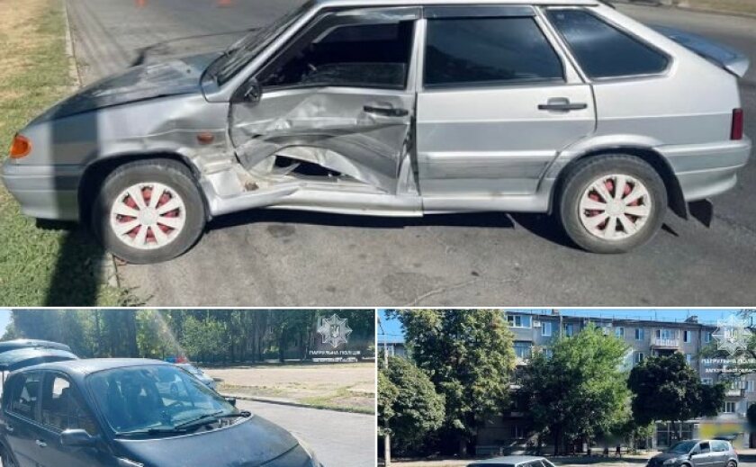 Автопригода без травмованих сталася у Комунарському районі Запоріжжя