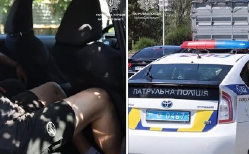 У Запоріжжі патрульні по гарячих слідах виявили авто і затримали одного з підозрюваних у замаху на вбивство