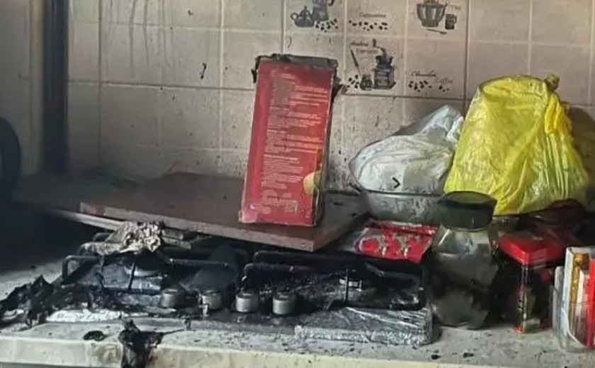 У Запоріжжі зайнялась квартира у п’ятиповерхівці