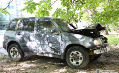 У Запоріжжі 18-річний раніше судимий юнак підпалив авто: йому загрожує до 10 років тюрми