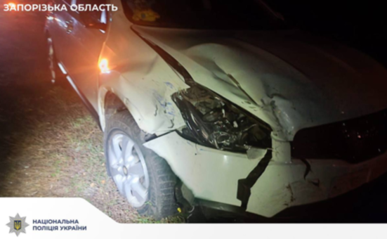 У ДТП на Запоріжжі постраждав 17-річний мотоцикліст: подробиці