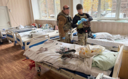 В одній з лікарень Запоріжжя вибухнув невідомий предмет: поранено чоловіка