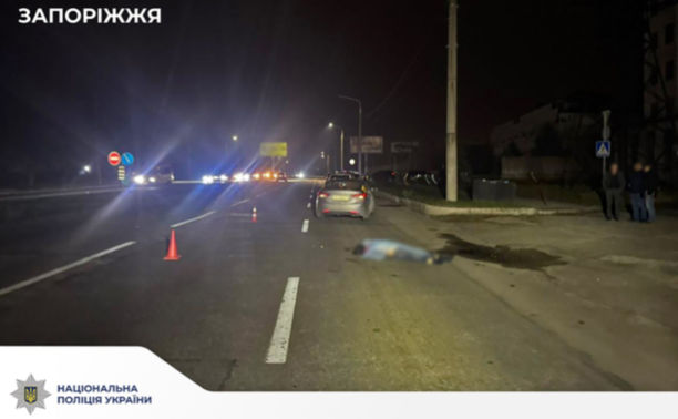У Запоріжжі внаслідок автопригоди загинув чоловік: слідчі відкрили кримінальне провадження