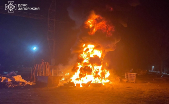 Загорання технічного парафіну на підприємстві: вогнеборці Запоріжжя ліквідували займання