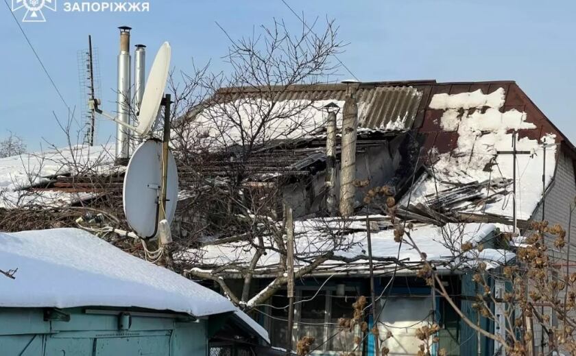 У Запоріжжі горів житловий будинок