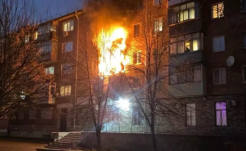 У Запоріжжі під час пожежі надзвичайники врятували одну людину