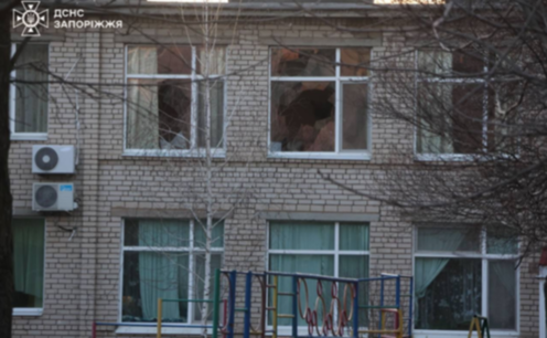 Запоріжжя: ворожі війська атакували дитячий садок та житлові будинки