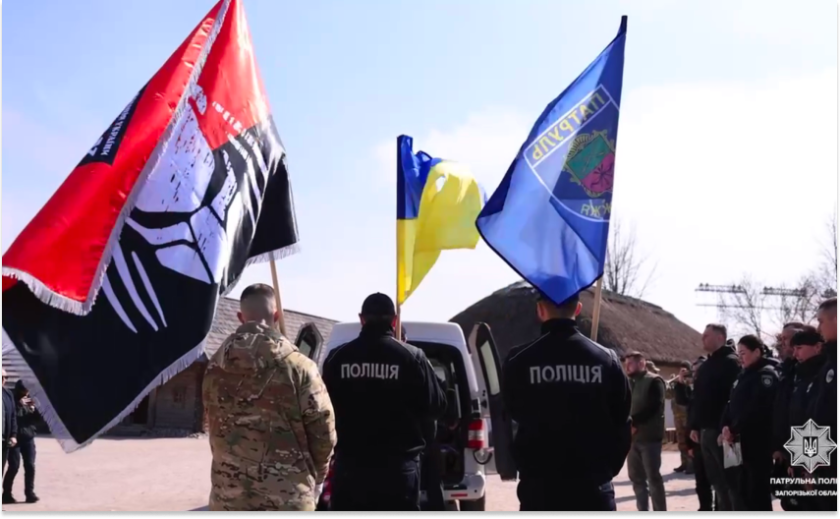 У Запоріжжі попрощалися із загиблим поліцейським Андрієм Мандиком
