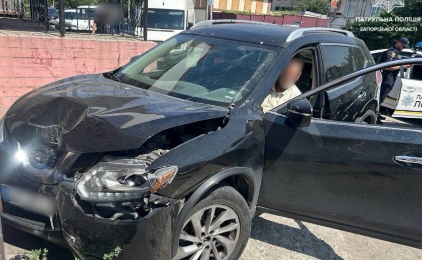 ДТП за участі водія в стані спʼяніння: у Запоріжжі керманич «надув» 3,01 проміле алкоголю