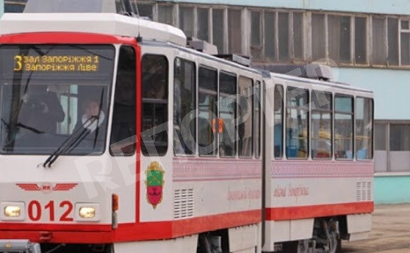Запорожский трамвай №3 меняет маршрут